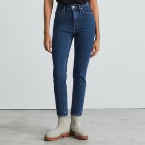 NWT Everlane The Orignal Cheeky Jean Cropped Sz.25. 2 Flawed Belt Loops
